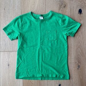 Crewcuts Bright Green Short Sleeve Pocket Tee